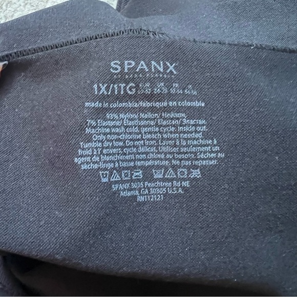 SPANX Women's Plus Size Look at Me Now High-Waisted Seamless Leggings Size 1X - Picture 4 of 6